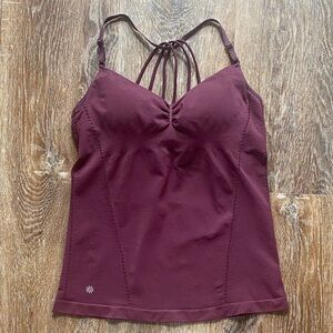 Athleta Strappy Berry Camisole Swim or Workout Tank